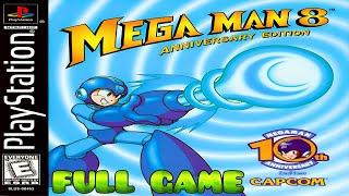 Mega Man 8 [PS1] Gameplay Walkthrough FULL GAME [4K60ᶠᵖˢ UHD]