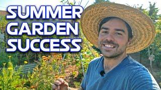 How I Setup My Garden For Late Summer Success!