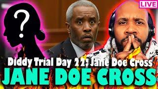 DIDDY TRIAL LIVE! Jane Doe 'Victim #2' Defense CROSS! Diddy Trial Day 22