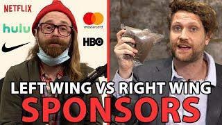 Left Wing Sponsors vs Right Wing Sponsors