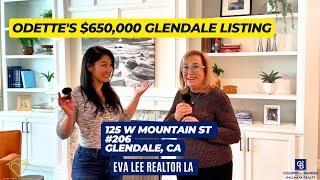 Updated 2-bedroom Glendale Condo for $650,000 by Realtor Odette Peters
