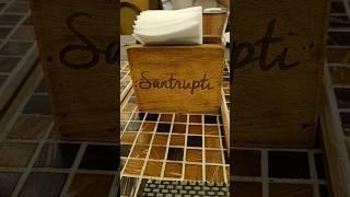 Santrupti/ Pure Vegetarian food/ North Indian cuisine/ Ample Parking/ Food blog/ Indian food