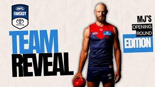 MJ's AFL Fantasy 2025 Team Reveal! Who Made the Cut?