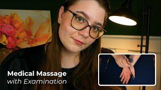 Deep & Relaxing Medical Massage ASMR (Indication Trigger, Muscle & Sensation Testing)  ASMR RP