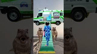 My Ambulance Helicopter is flying with me in the sky - funny VFX magic #funny#vfx #shorts