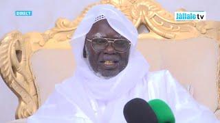 Direct • Déclaration du Khalife Général des Mourides, Serigne Mountakha Mbacké