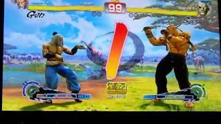 RyuApprentice (Gen) vs KevD (Sagat) SSF4 AE ver2012 Casuals