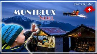 Flying Santa MOTREUX  Christmas vlog ️ Lake Geneva ️  #christmas #christmasmarket #switzerland