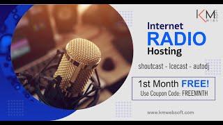 Best SHOUTcast Server Hosting [FREE] - KMWEBSOFT.COM