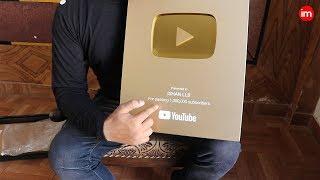 Gold Creator Award For Passing 1M Subscribers | ISHAN LLB