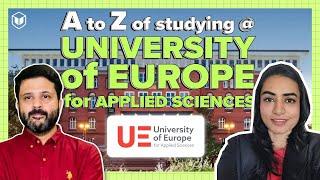 Study at University of Europe for Applied Sciences | Study in Germany | UE Germany ft. @UEGermany