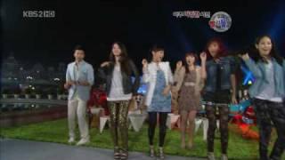 HD Wonder Girls Dance with TaeYeon (SNSD) May25.2010 GIRLS' GENERATION 720p