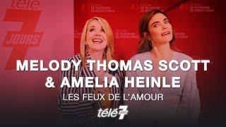 Le tournage des "Feux de l’amour" vu par Melody Thomas Scott (Nikki) & Amelia Heinle (Victoria)