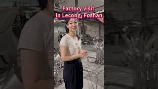 Factory visit in Lecong, Foshan