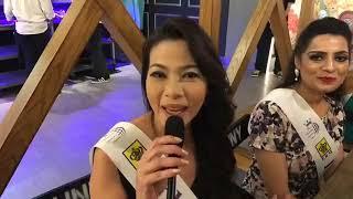 Live Show at Sunny Queen with Mrs  Tourism Queen International 2018