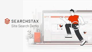 3-minute SearchStax Site Search Demo