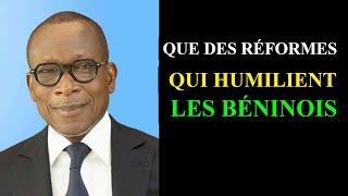 Réformes de Patrice Talon au Bénin qui humilient des Béninois selon Alfred Houngnon