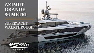 Full In-Depth Yacht Tour | Azimut Grande 36 Metri | Federico Ferrante, Azimut-Benetti Americas