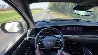 2025 Cadillac Escalade ESV POV Test Drive (6.2 V8)