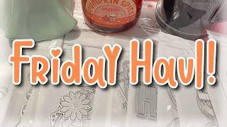 8/09/24 Friday HAUL ~ KSCraft August release (lots of NEW gingerbread!), Halloween decor, and more