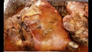 Como hacer Pernil  que quede Suavecito y el Cuerito Crujiente