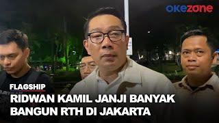 Ridwan Kamil Bakal Sulap Atap Pasar Jadi Ruang Terbuka Hijau di Jakarta