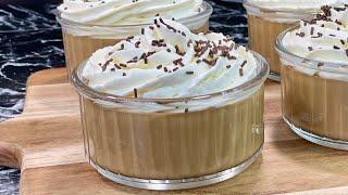 COFFEE LIÉGEOIS RECIPE ️ Easy and quick dessert cream! With subtitles