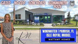 Parrish, FL | New Home Community | Windwater by Mattamy Homes | Isle Royal Model Tour | 2867 Sq. Ft.