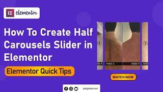 Create Half Sliders, Half Carousels, and Half Testimonials in Elementor Without Code or Plugins