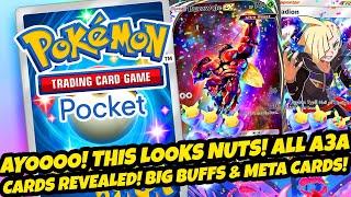 *AYO! THIS LOOKS NUTS!* ALL A3A CARDS REVEALED! EXTRADIMENSIONAL CRISIS SET LIST (Pokemon TCG Pocket