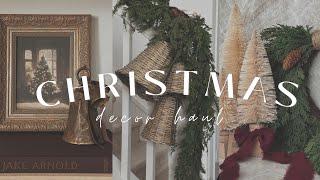 Christmas Decor Haul 2024 || Amazon, Etsy, Target & More || Aesthetic & Deep Red Decor Finds