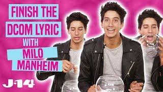 Milo Manheim Plays Finish The DCOM Lyric — ZOMBIES, Descendants, and More!