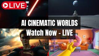 POV: Cinematic AI Worlds (LIVE)