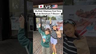 Japan vs USA: My Kids’ Hilarious First Time at an American 7-Eleven!