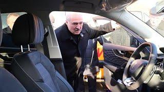 Лукашенко показали новую модель белорусского автомобиля!!!