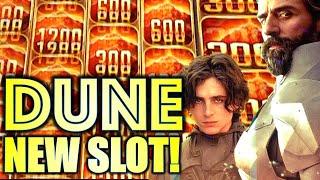 NEW DUNE MOVIE SLOT! LOVE SANDWORMS! Slot Machine (Aristocrat Gaming)