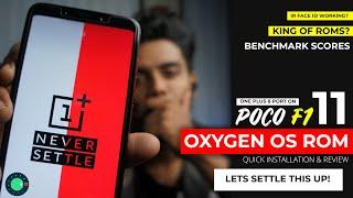 Oxygen OS 11 rom on POCO F1 |OnePlus 8 port  | Better than Pixel? | AndroidArena