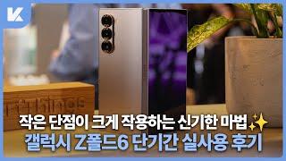 폴드에만 1200만원 쓴 사람이 갤럭시 Z폴드6 단기간 실사용하면서 느낀 장단점 정리