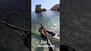 Sea Kayaking  3. Due Sorelle e Forni  Day 1