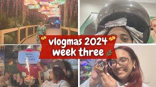 VLOGMAS | week 3: birthday, HAIR TRANSFORMATION, shopping and seeing christmas lights!