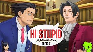 "A Typical Ace Attorney Trial" but it's in Spirit of Justice