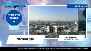 חדש: קומת משרדים למכירה במגדלי ב.ס.ר סיטי פתח תקווה רק ב-13,500 ש"ח למ"ר