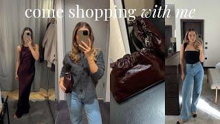 COME SHOPPING WITH ME, AUTUMN OUTFIT IDEAS & A HOTEL STAY