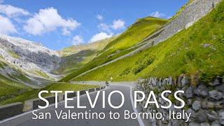 Scenic Drive to Stelvio Pass | San Valentino Alla Muta - Glorenza - Bormio 4K