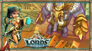 Best Heroes to Hunt New Monster Tusker! Lords Mobile