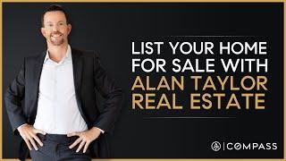 Advantages of listing your home for sale with Alan Taylor