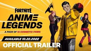 Fortnite Anime Legends Pack - Release Date Trailer