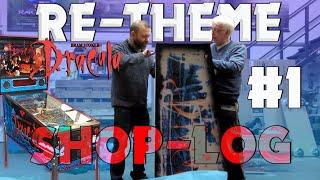 Williams Bram Stoker's Dracula Pinball re-theme & restoration part 1