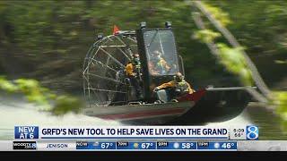 GRFD bolsters river rescue capability with airboat, dive team