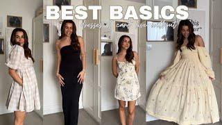 BEST BASICS IN MY WARDROBE: the dresses that I love & wear on rotation | ep 2 | jessmsheppard